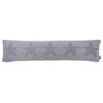 Coussin T-melange star Coton - Gris bleu