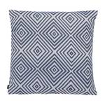 Coussin Ukurey Tissu - Bleu / Blanc