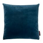 Coussin Velvet Tissu - Bleu pétrole