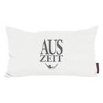 Coussin Zitate Auszeit Tissu - Ivoire