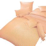 Rivestimento per cuscino Classic I Arancione / Bianco - 40 x 80 cm