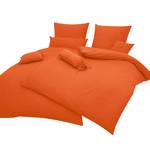 Taie d'oreiller Piano Uni Orange - 80 x 80 cm