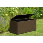 Kissenbox Verona Polyrattan Braun