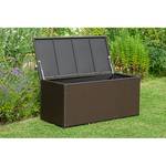 Kissenbox Verona Polyrattan Braun