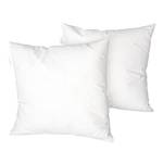 Coussin sans housse Nox 40 x 40 cm - 50% plumes, 50% billes de fibre