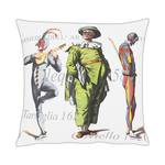 Housse de coussin Commedia Multicolore - Textile - 46 x 46 cm