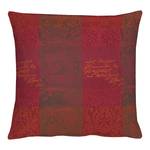 Housse de coussin Country Home V Rouge / Anthracite - 40 x 40 cm