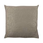 Housse de coussin Majona Blanc / Gris minéral - 50 x 50 cm