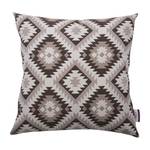 Housse de coussin Ethnic Pattern Tissu - Marron