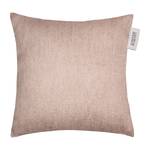 Housse de coussin Panama Tissu - Rose clair - Rose clair