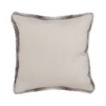 Housse de coussin Fury Gris 40 x cm - Marron - 40 x 40 cm