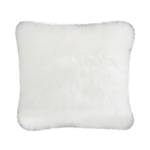 Housse de coussin Fury Gris 40 x cm - Blanc - 50 x 50 cm