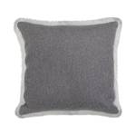 Housse de coussin Fury Gris 40 x cm - Blanc - 50 x 50 cm