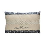 Housse de coussin Home Sweet Ii Blanc - Textile - 30 x 50 cm