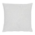 Housse de coussin Joseni Tissu - Blanc - 40 x 40 cm