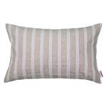 Kissenbezug Linen Stripes Webstoff - Beige - 30 x 45 cm