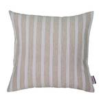 Kissenbezug Linen Stripes Webstoff - Beige - 45 x 45 cm