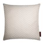 Housse de coussin Minuet Tissu - Crème / Blanc cassé