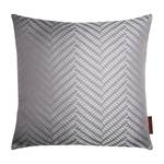 Housse de coussin Minuet Tissu - Gris / Crème