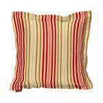 Federa per cuscini Beige a righe rosse cuscini bordo piatto beige 38x38 cm