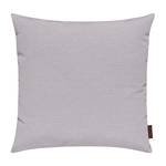 Housse de coussin Mono Tissu - Gris platine - 50 x 50 cm