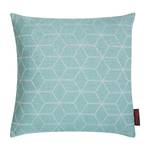 Housse de coussin Mono Tissu - Vert menthe - 40 x 40 cm