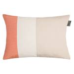 Housse de coussin Nova Tissu - Beige / Orange