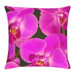 Federa per cuscino Orchidee Viola - 49 x 49 cm