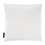 Housse de coussin Samt uni Tissu - Beige - 40 x 40 cm