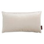 Housse de coussin Samt uni Tissu - Beige - 50 x 30 cm