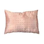 Housse de coussin Straß III Rose foncé - Textile - 50 x 30 cm