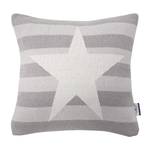 Kissenbezug T-Cotton Star Baumwollstoff - Beige / Grau