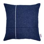 Kissenbezug T-Soft Wool Webstoff - Marineblau