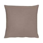 Housse de coussin Tizian Marron clair - 46 x 46 cm