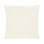 Kissenbezug Torino Webstoff - Creme - 40 x 40 cm