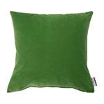 Kissenbezug Velvet Linen Pad Webstoff - Grün