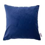 Federa per cuscino Velvet Linen Pad Tessuto - Blu reale