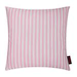 Housse de coussin Vivi Coton - Rose / Blanc