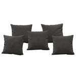 Coussin Jessheim (5 éléments) Tissu - Anthracite