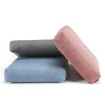 Kissenset Sqare Cushions (2er-Set) Webstoff - Stoff Coastal: Seal Grey