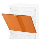 Porte abattante Colorado Orange brillant