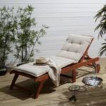 Chaise longue Euka Nature I Pour usage extérieur Bois d'eucalyptus