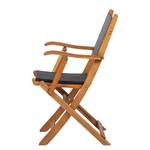 Chaises pliantes Aka Nature I (lot de 2) Acacia massif / Textilene