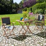 Table de jardin en teck Line Liviko Bois - Marron