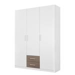 Kleiderschrank Albero Extra II Alpinweiß / Lava