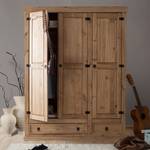 Armoire Finca Rustica II Pin massif - Largeur : 154 cm