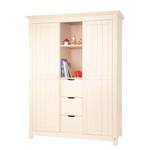 Armoire à vêtements Finja 2 portes avec console au milieu