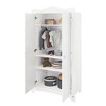 Armoire portes battantes Florentina Kids Blanc