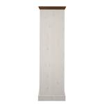 Armoire à vêtements Karlotta (2 portes) Pin / Blanc lavé - White Washed / Provence