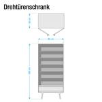 Kleiderschrank Loca I Wildeiche teilmassiv - 4